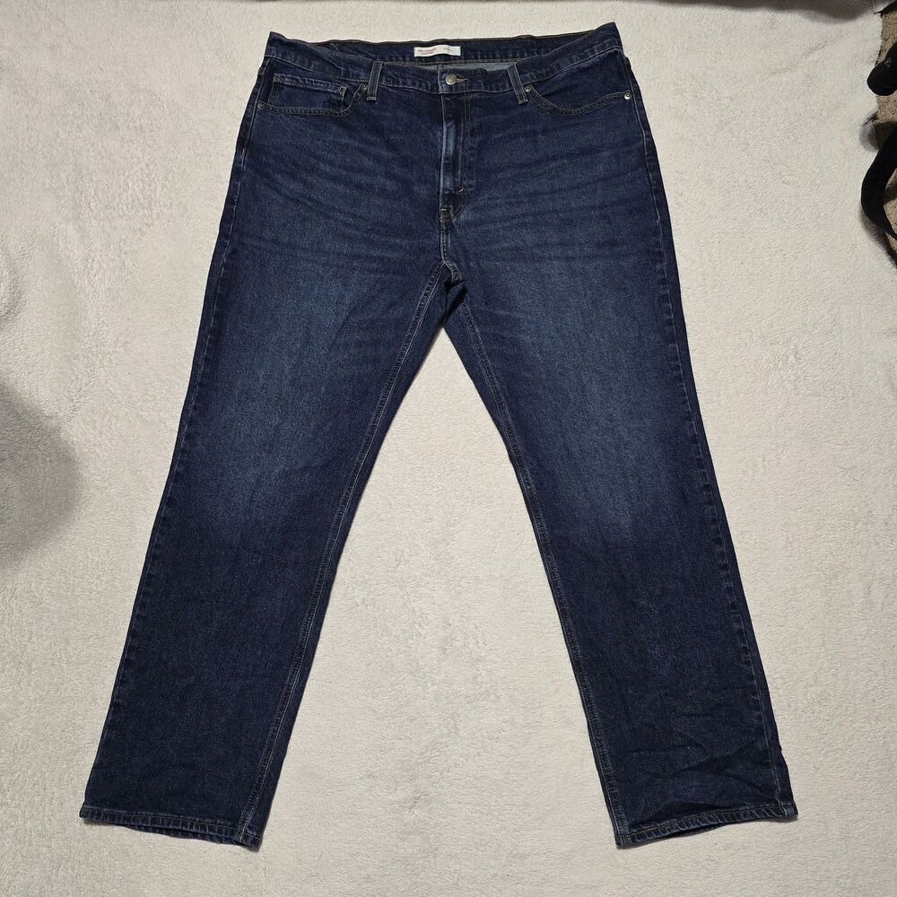 Signature by Levi Strauss & Co. Men's 40x32 Athletic Fit Jeans Blue Denim Pants